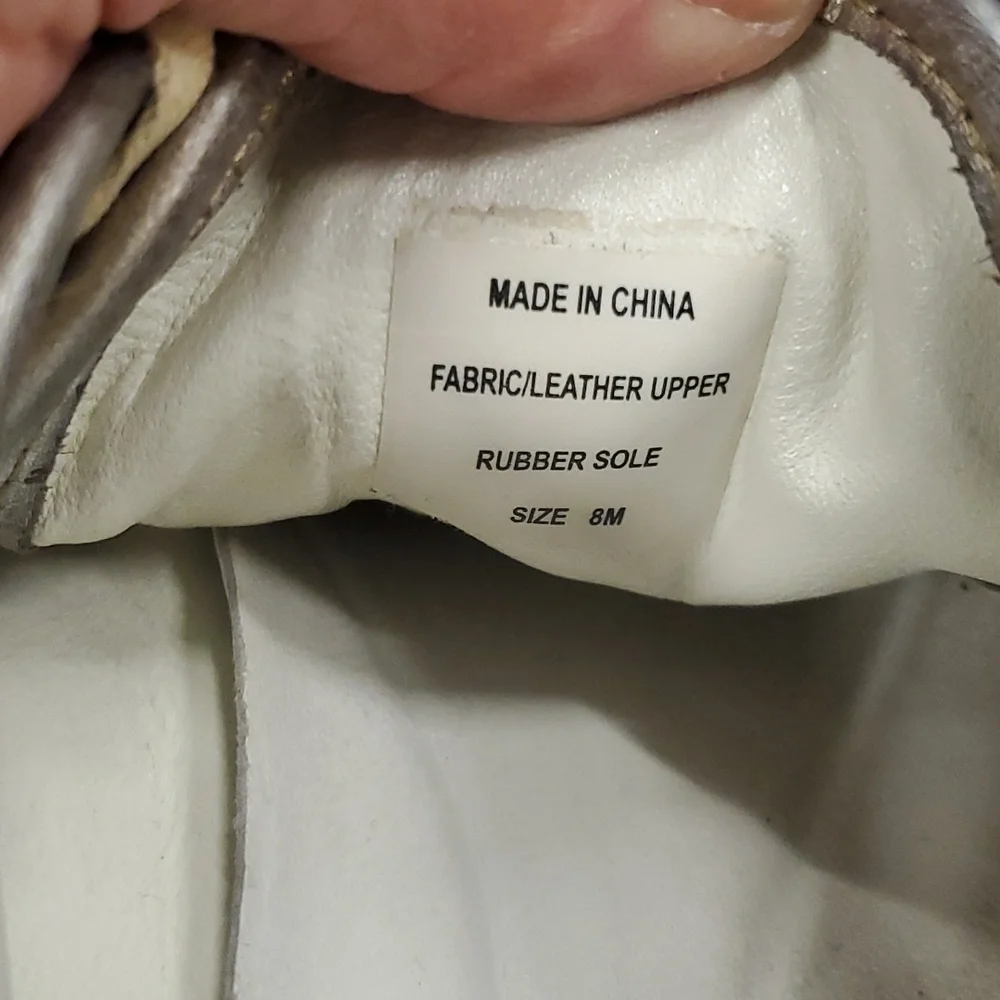 Michael Kors Leather Upper Sneakers SZ 8M - Picture 5 of 8